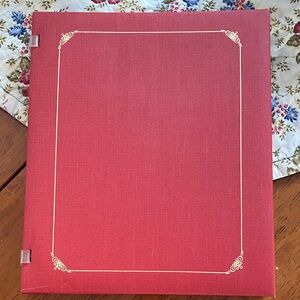 Creative Memories Red Photo Album